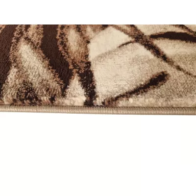 Gemusterter Stückteppich 140x190 cm DEMIAN - braun / beige