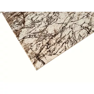 Moderner Stückteppich 160x220 cm DEMIAN - braun / beige / schwarz