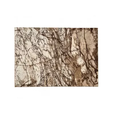 Moderner Stückteppich 160x220 cm DEMIAN - braun / beige / schwarz