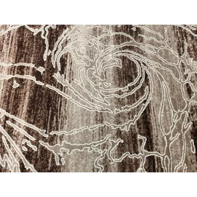 Moderner Stückteppich 200x290 cm DEMIAN - beige / braun