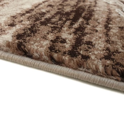 Moderner Stückteppich 200x290 cm DEMIAN - beige / braun