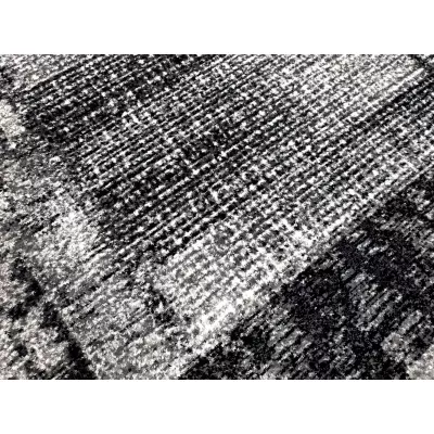 Teppich 200x290 cm DEMIAN - grau / weiß / schwarz