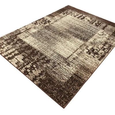 Teppich 140x190 cm DEMIAN - braun / beige