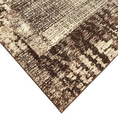 Teppich 140x190 cm DEMIAN - braun / beige