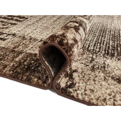 Teppich 80x150 cm DEMIAN - braun / beige