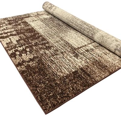 Teppich 80x150 cm DEMIAN - braun / beige