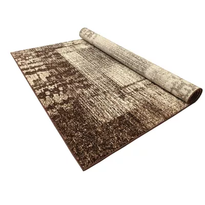 Teppich 80x150 cm DEMIAN - braun / beige