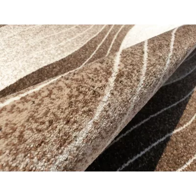 Moderner Stückteppich 200x290 cm DEMIAN - braun / beige