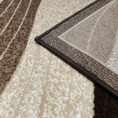 Moderner Stückteppich 80x150 cm DEMIAN - braun / beige