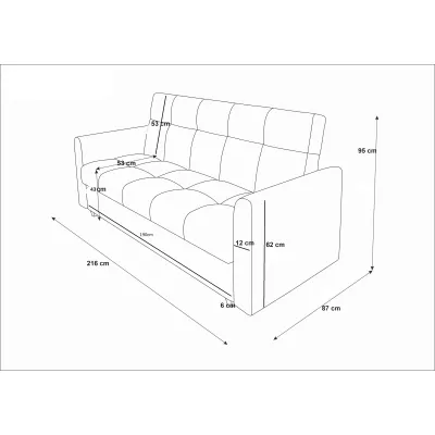 Mehrsitzer-Sofa LEJDI - Esche