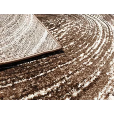 Abstrakter Teppich 240x330 cm DEMIAN - braun/beige