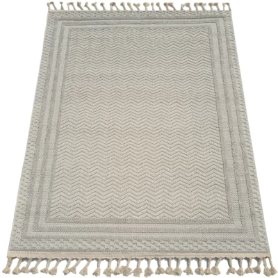 Teppich 80x250 cm ERWIN rechteckig - creme