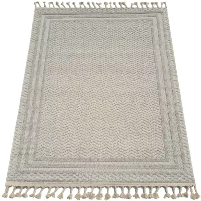 Teppich 80x250 cm ERWIN rechteckig - creme