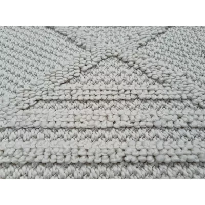 Teppich 180x260 cm ERWIN gemustert - creme