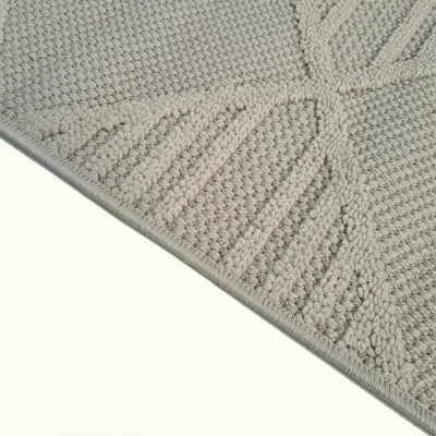 Teppich 180x260 cm ERWIN gemustert - creme