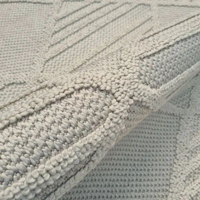 Teppich 180x260 cm ERWIN gemustert - creme