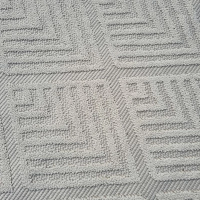 Gemusterter Stückteppich 200x290 cm ERWIN - creme