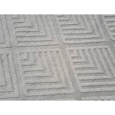 Gemusterter Stückteppich 200x290 cm ERWIN - creme