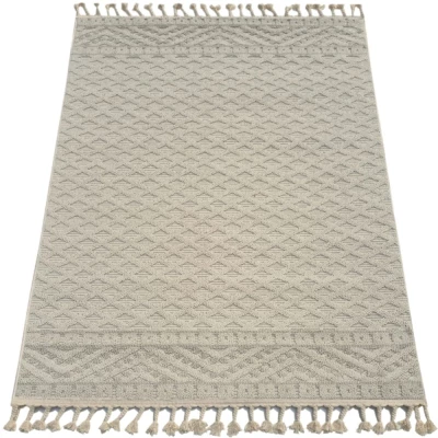 Rechteckiger Teppich 180x260 cm ERWIN - creme