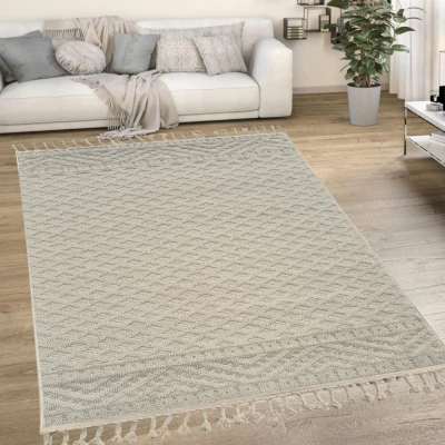 Rechteckiger Teppich 180x260 cm ERWIN - creme