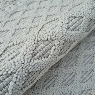 Rechteckiger Teppich 180x260 cm ERWIN - creme