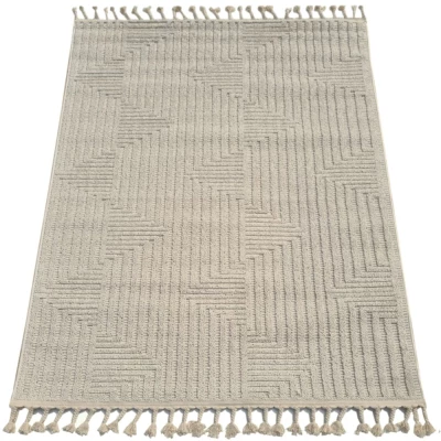 Stück Teppich 200x290 cm ERWIN - creme