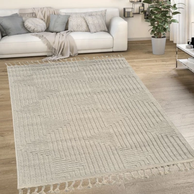 Stück Teppich 200x290 cm ERWIN - creme