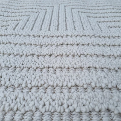 Stück Teppich 200x290 cm ERWIN - creme