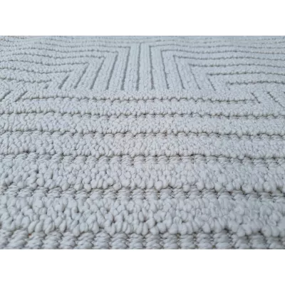 Stück Teppich 200x290 cm ERWIN - creme