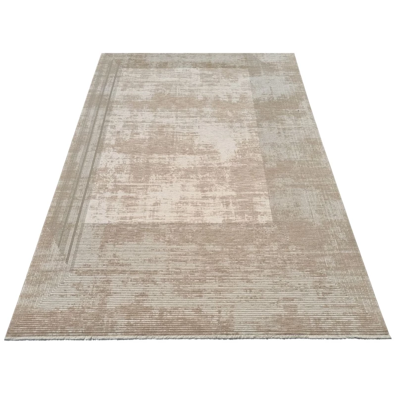 Rechteckiger Teppich DALAN, 240 x 330 cm, cremefarben