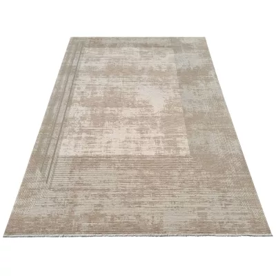 Rechteckiger Teppich DALAN, 240 x 330 cm, cremefarben