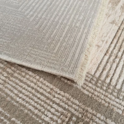 Rechteckiger Teppich DALAN, 240 x 330 cm, cremefarben