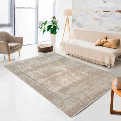 Rechteckiger Teppich DALAN, 240 x 330 cm, cremefarben