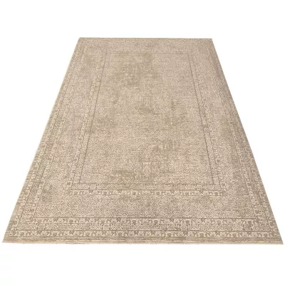 Gemusterter Stückteppich 160x230 cm DALAN - creme