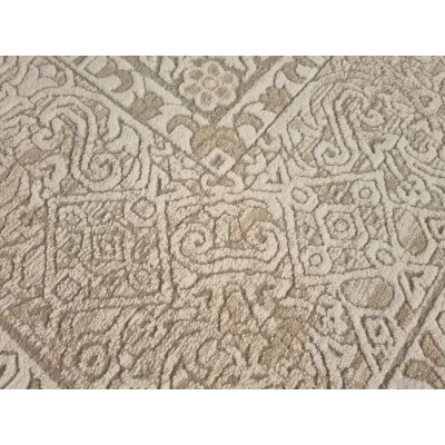 Gemusterter Stückteppich 160x230 cm DALAN - creme