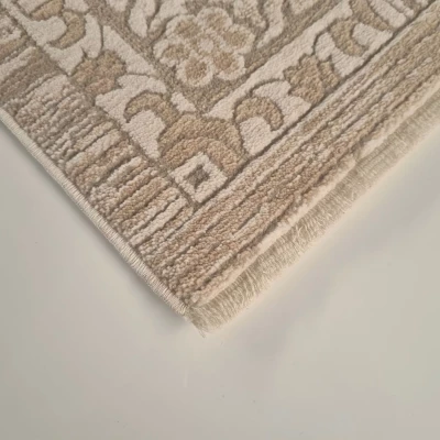 Gemusterter Stückteppich 160x230 cm DALAN - creme