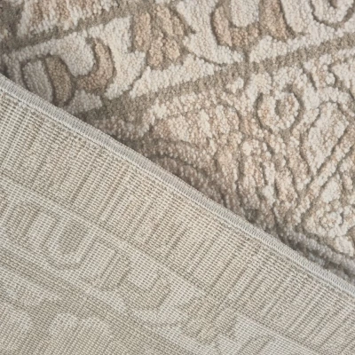 Gemusterter Stückteppich 160x230 cm DALAN - creme