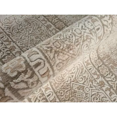Gemusterter Stückteppich 160x230 cm DALAN - creme