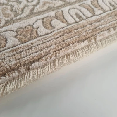 Gemusterter Stückteppich 160x230 cm DALAN - creme