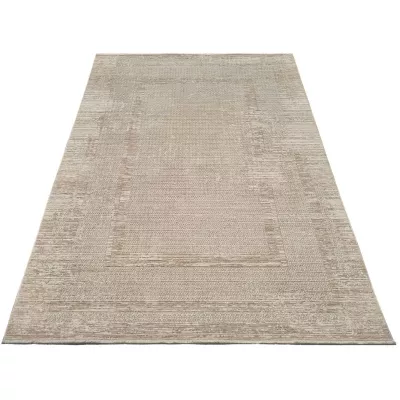 Rechteckiger Teppich 120x165 cm DALAN - creme
