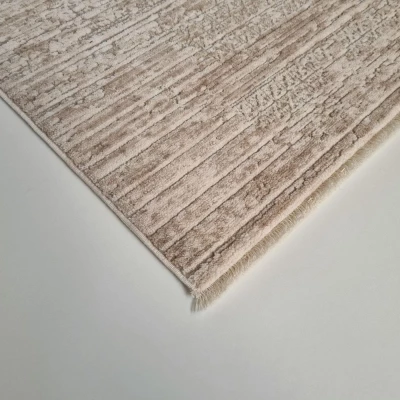 Rechteckiger Teppich 120x165 cm DALAN - creme