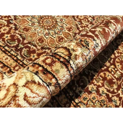 Rechteckiger Teppich 140x190 cm ASTOR - braun