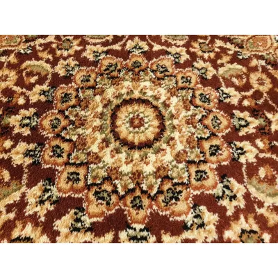 Rechteckiger Teppich 140x190 cm ASTOR - braun