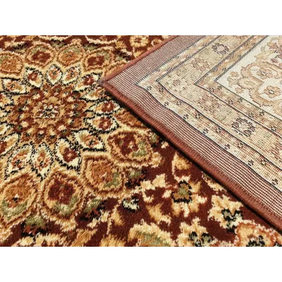 Rechteckiger Teppich 140x190 cm ASTOR - braun