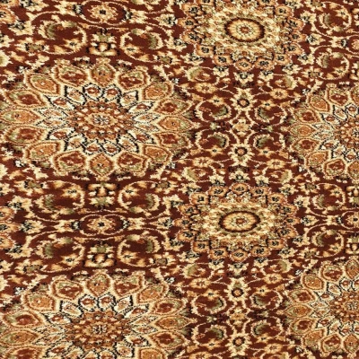 Rechteckiger Teppich 140x190 cm ASTOR - braun