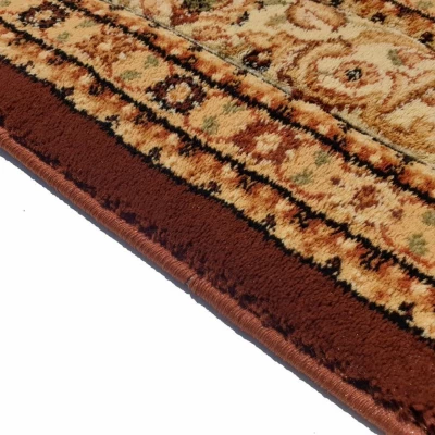 Rechteckiger Teppich 140x190 cm ASTOR - braun