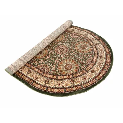 Teppich 60x100 cm LUCHO oval - grün