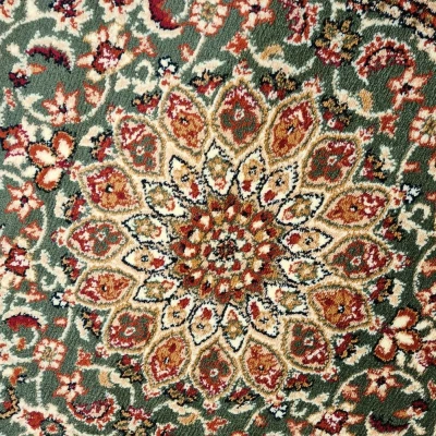 Teppich 60x100 cm LUCHO oval - grün