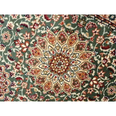 Teppich 60x100 cm LUCHO oval - grün
