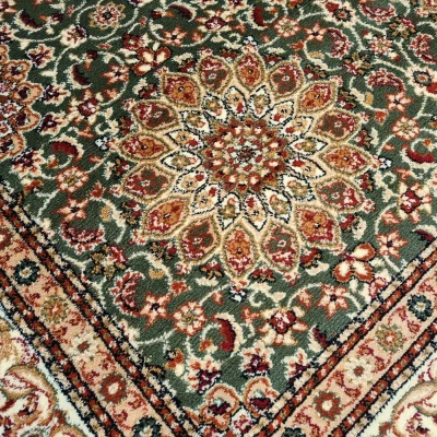 Teppich 60x100 cm LUCHO oval - grün